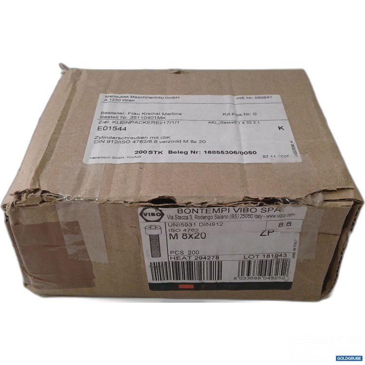 Artikel Nr. 957172: Zylinderschrauben mit ISK