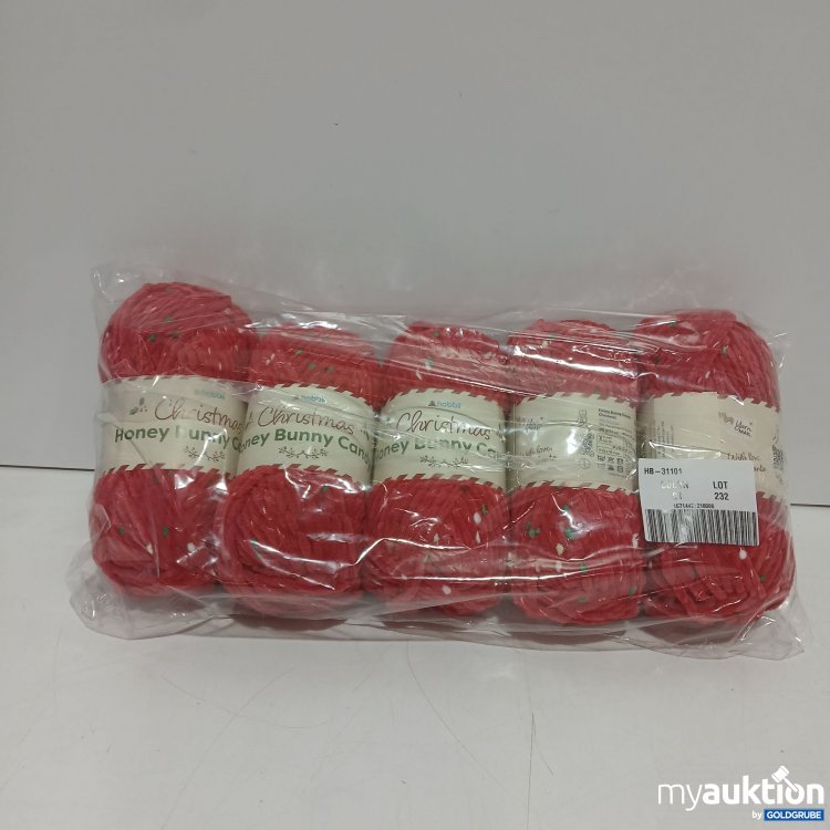 Artikel Nr. 959172: Hobbi Christmas Honey Bunny Candy 5Stk 10x10cm 120m Color 1