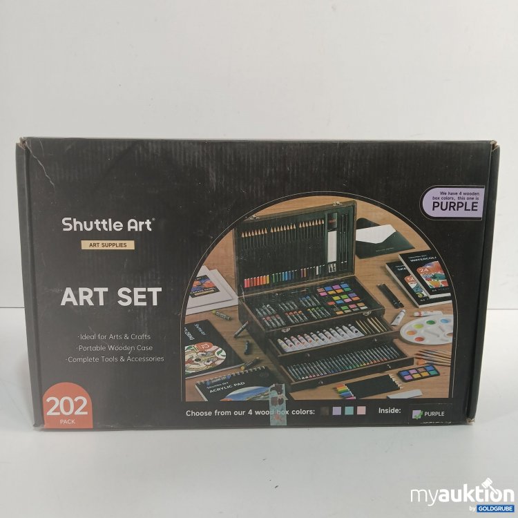 Artikel Nr. 964172 Artikel Nr. 964172: Shuttle Art Supplies Art Set 202 Pack Purple