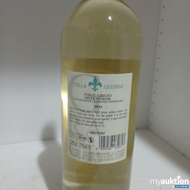 Artikel Nr. 969172 Artikel Nr. 969172: Villa Geissini Pinot Grigio Delle Venezie 750ml