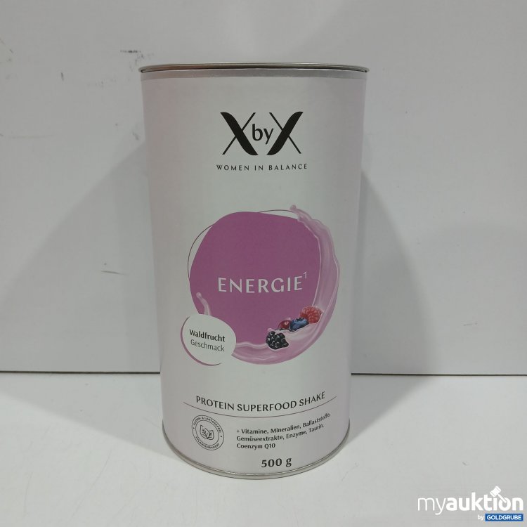 Artikel Nr. 973172: XbyX Energie 1 Protein Superfood Shake Waldfrucht Geschmack 500g 