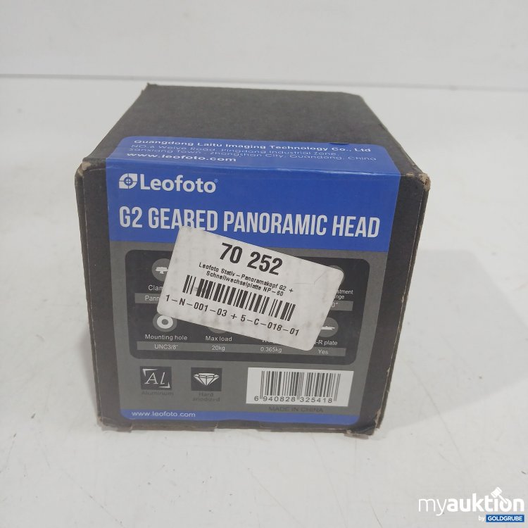 Artikel Nr. 986172 Artikel Nr. 986172: Leofoto G2 Geared Panoramic Head