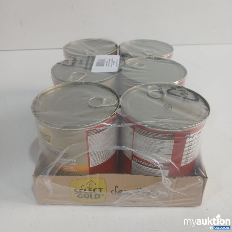 Artikel Nr. 471173: Select Gold Sensitive Adult Huhn mit Reis 6x800g