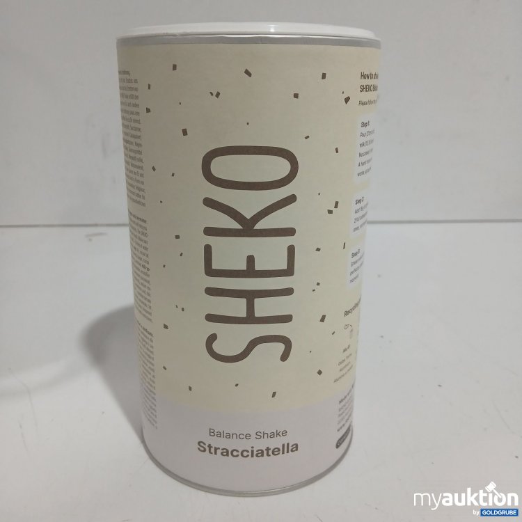 Artikel Nr. 477173: SHEKO Balance Shake Stracciatella 378g