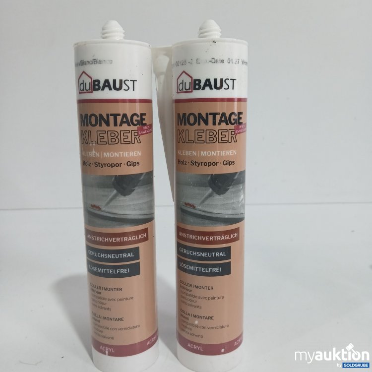Artikel Nr. 818173 Artikel Nr. 818173: Du Baust Montage Kleber Acryl je 310ml