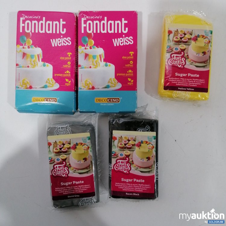 Artikel Nr. 875173: Diverses Fondant 5Stk