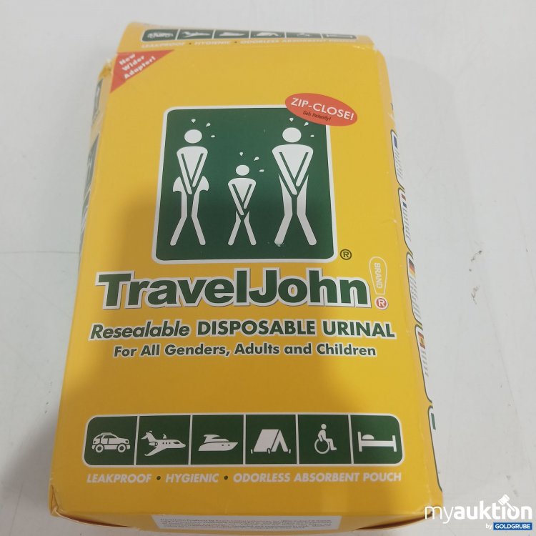 Artikel Nr. 889173: TravelJohn resealable Disposable Urinal 6stk 
