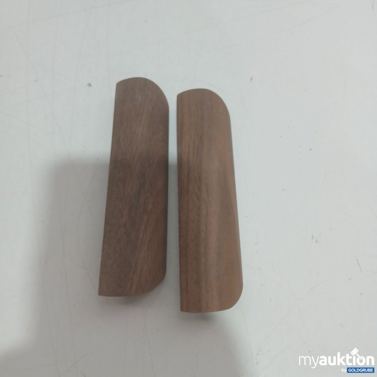 Artikel Nr. 940173: Möbelgriffe aus dunklem Holz 2x