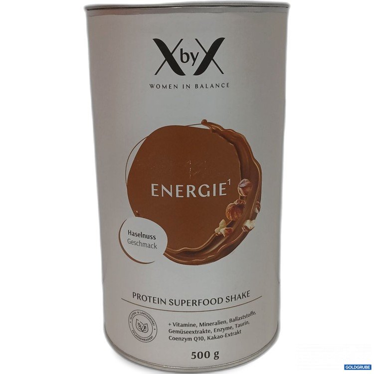 Artikel Nr. 973173: XbyX Energie 1 Protein Superfood Shake Haselnuss Geschmack 500g 
