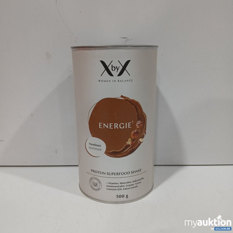 Artikel Nr. 973173: XbyX Energie 1 Protein Superfood Shake Haselnuss Geschmack 500g 
