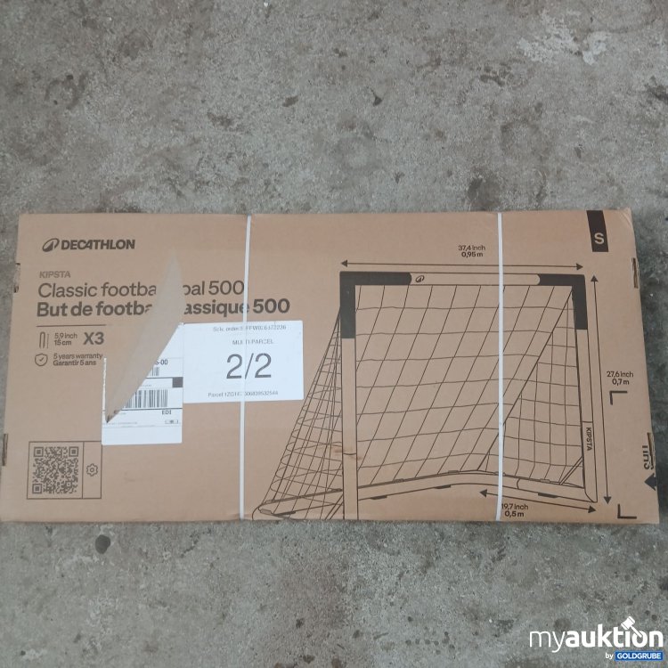 Artikel Nr. 992173 Artikel Nr. 992173: Decathlon Kipsta Classic Footballgoal 500 0,95mx0,7m Paket 2/2