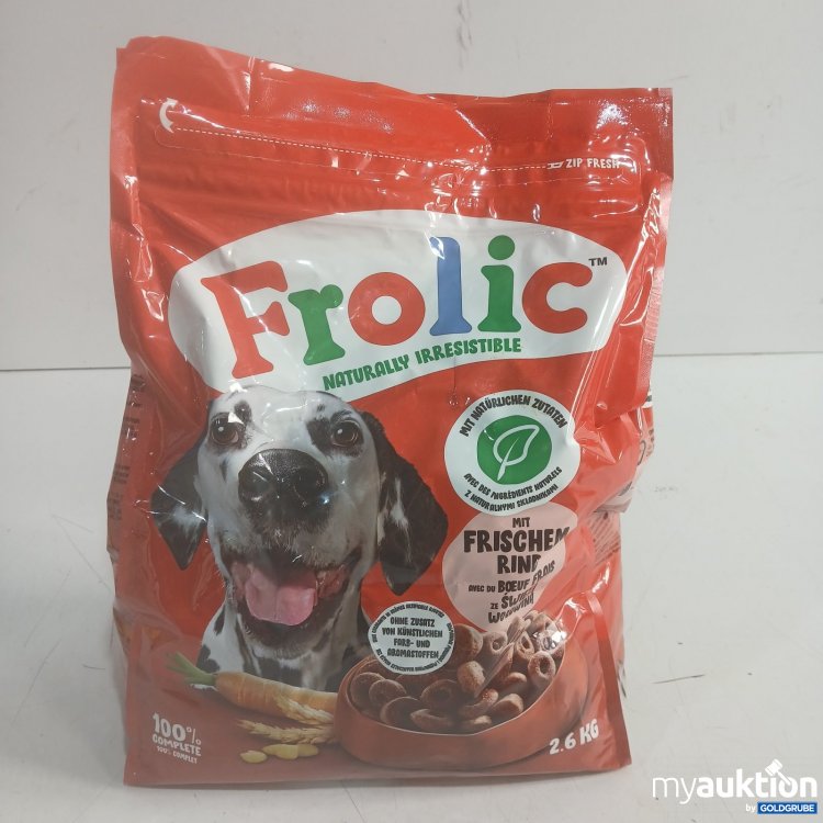 Artikel Nr. 471174: Frolic Hundefutter mit frischem Rind 2,6 kg