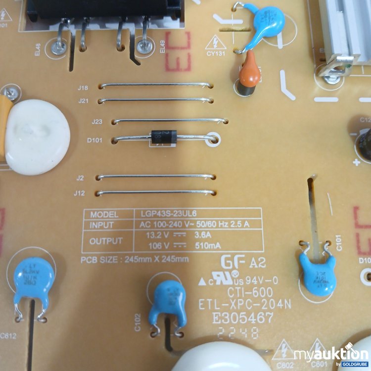 Artikel Nr. 523174: Secondary Primary LGP43-S-23UL6 