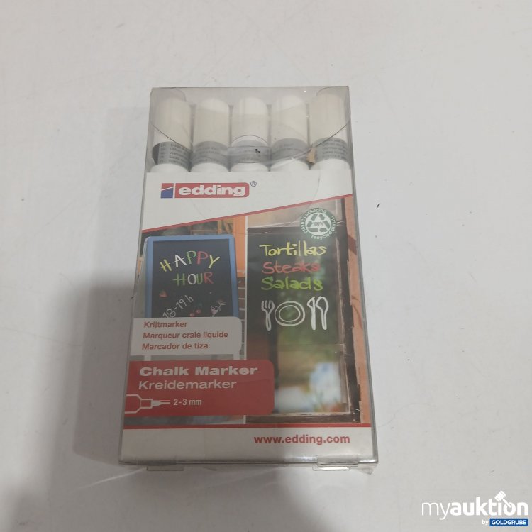Artikel Nr. 887174 Artikel Nr. 887174: Edding Chalk Marker Kreidemarker 2-3mm