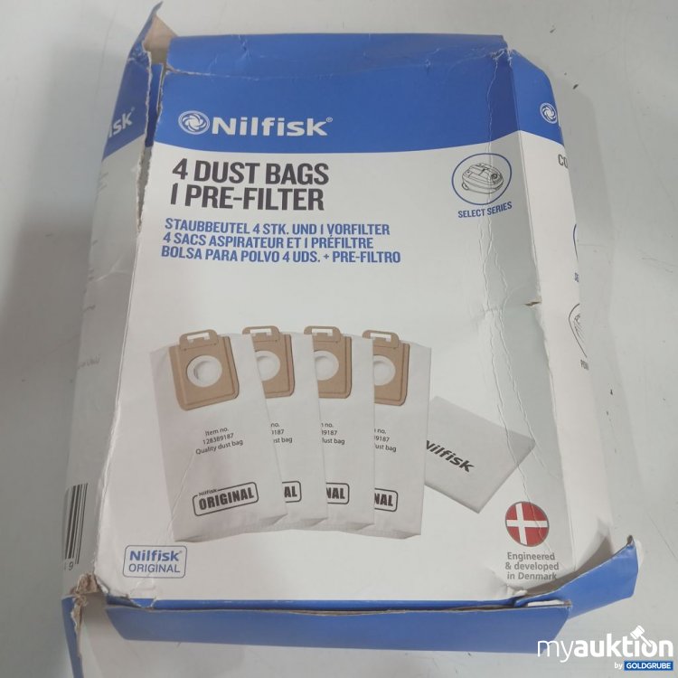 Artikel Nr. 919174: Nilfisk Staubbeutel Pre-Filter 4 Stück