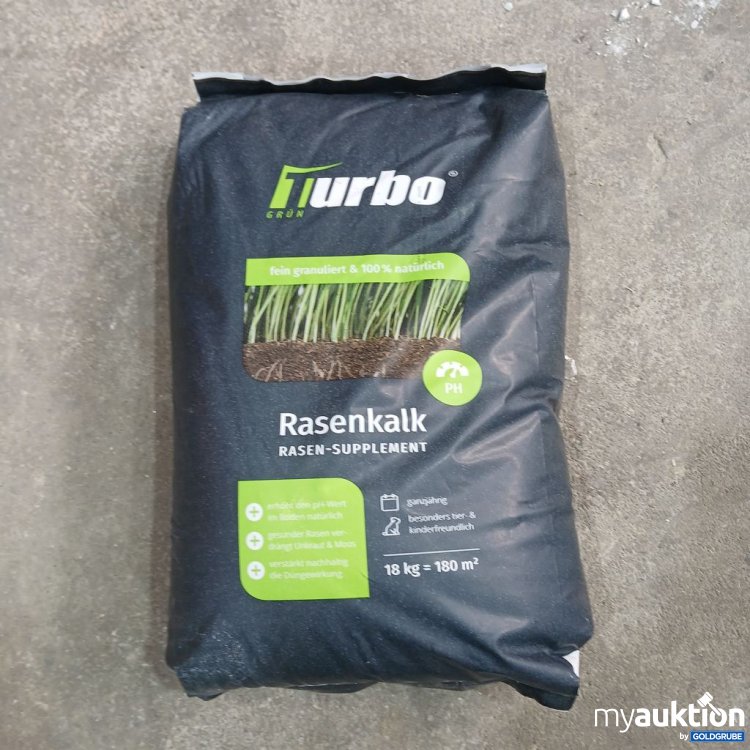 Artikel Nr. 920174: Turbo Rasenkalk Rasensupplement 18 kg