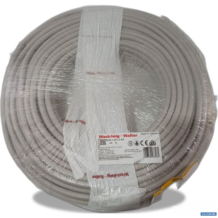 Artikel Nr. 957174: Waskönig+Walter Elektokabel 50m Rolle