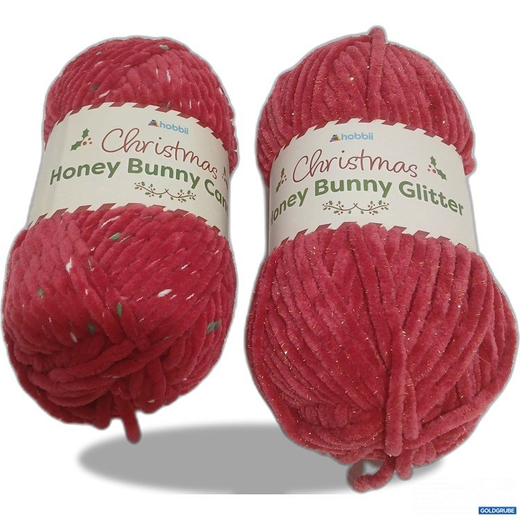 Artikel Nr. 959174: Hobbii Christmas Honey Bunny Candy und Glitter 2x100g 120m
