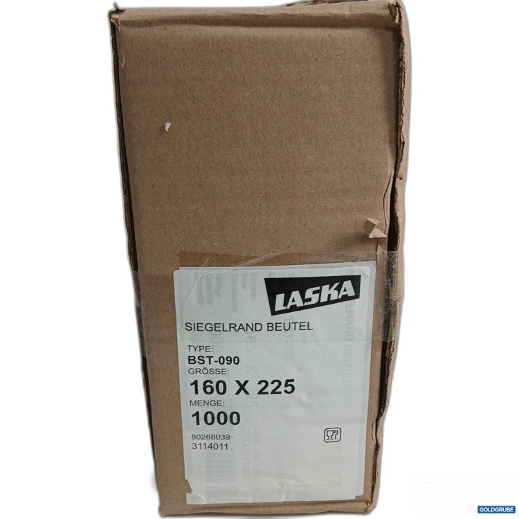 Artikel Nr. 961174: Laska Siegalbrand Beutel BST-090 160×225 1000Stk 