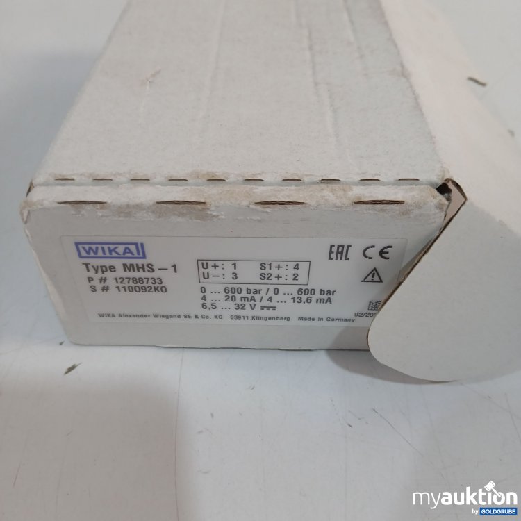 Artikel Nr. 524175 Artikel Nr. 524175: Wika Type MHS-1