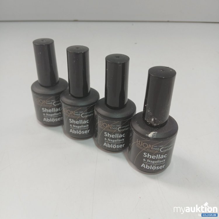 Artikel Nr. 871175 Artikel Nr. 871175: Won Nail Shellac & Nagellack Ablöser 4x15ml