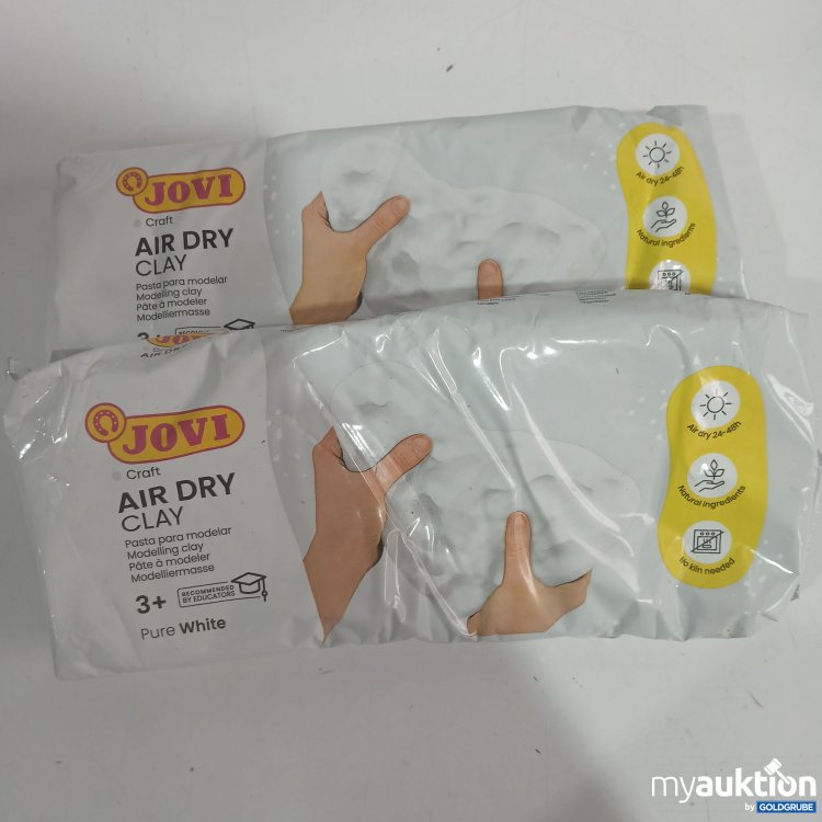 Artikel Nr. 874175 Artikel Nr. 874175: Jovi Air Dry Clay Modeliermasse Pure White 2Stk