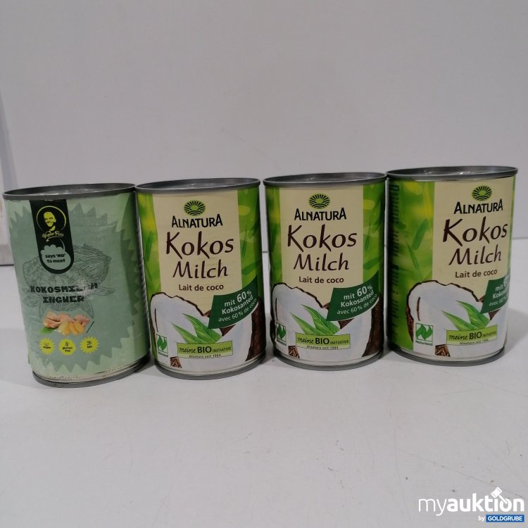 Artikel Nr. 875175 Artikel Nr. 875175: Diverse Kokosmilch 4Stk 400ml