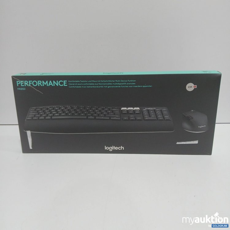 Artikel Nr. 915175: Logitech Performance Komfortable Tastatur mit Maus CH MK850