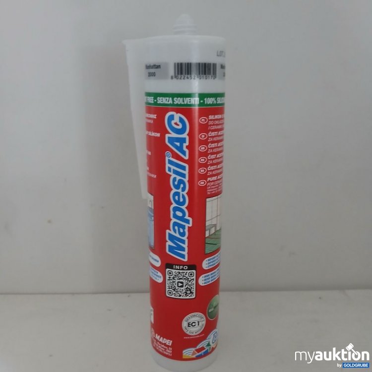 Artikel Nr. 922175: Mapesil AC Silikon Dichtstoff Manhatten 2000 310ml