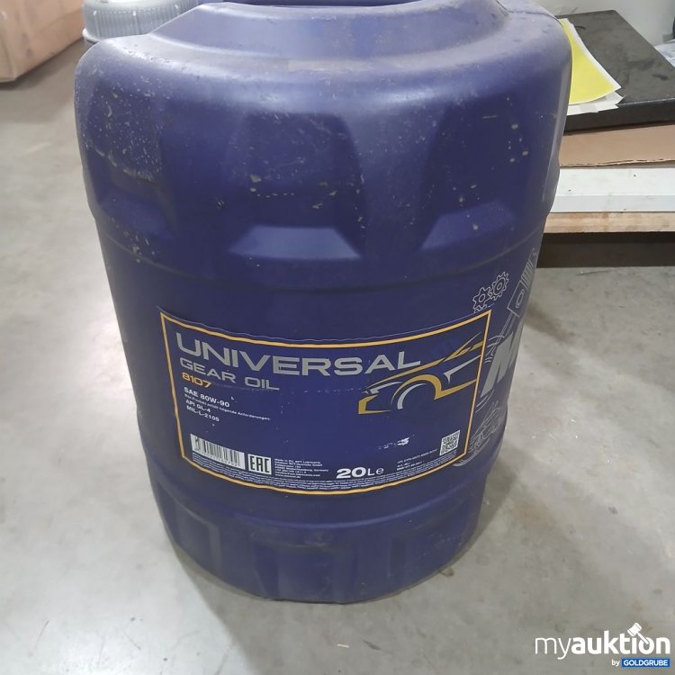 Artikel Nr. 930175: UNIVERSAL Gear Oil 20 L 80W