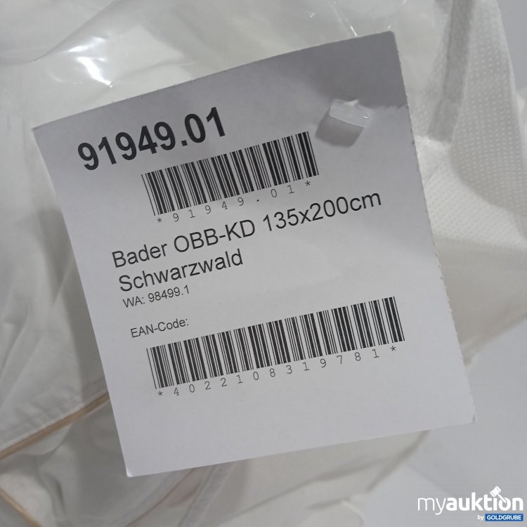 Artikel Nr. 951175 Artikel Nr. 951175: Bader Decke 135x200cm