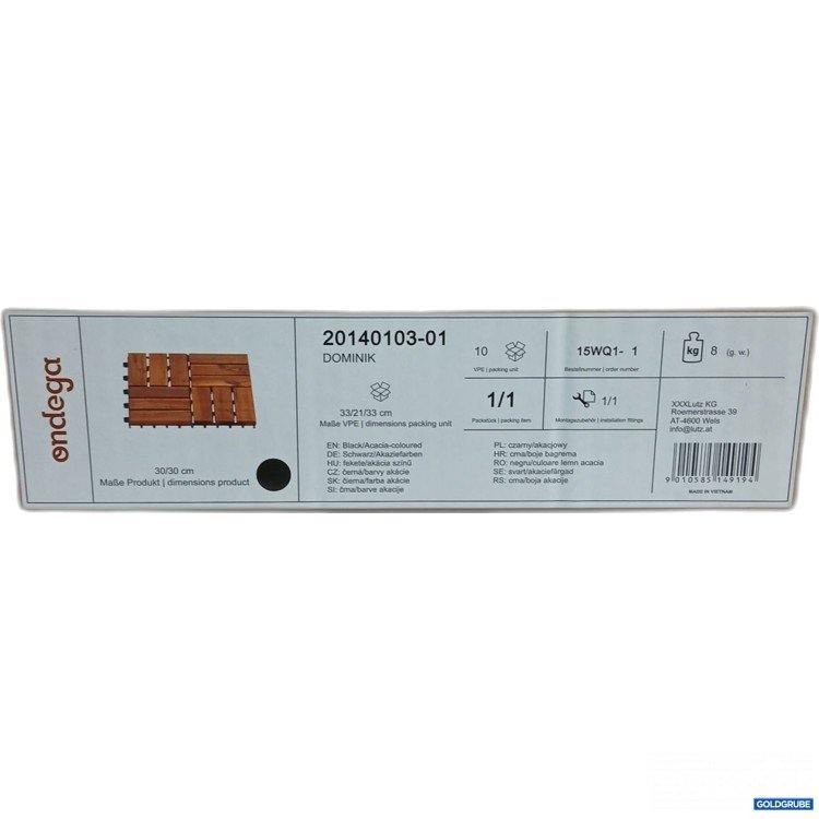 Artikel Nr. 961175: Ondega Holzfliesen Dominik 20140103-01 10stk 