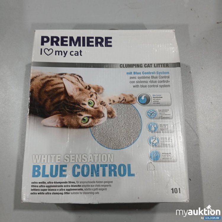 Artikel Nr. 967175: Premiere Clumping Cat White Sensation Blue Control 10l