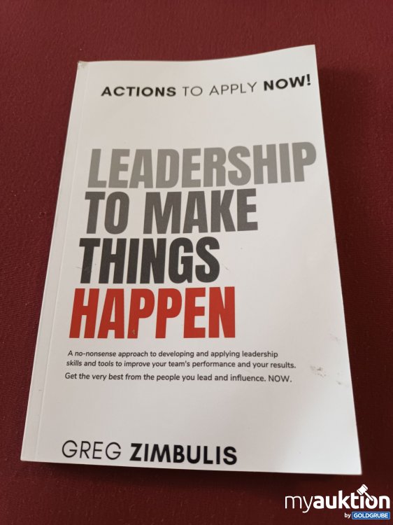 Artikel Nr. 999175 Artikel Nr. 999175: Leadership to make Things happen