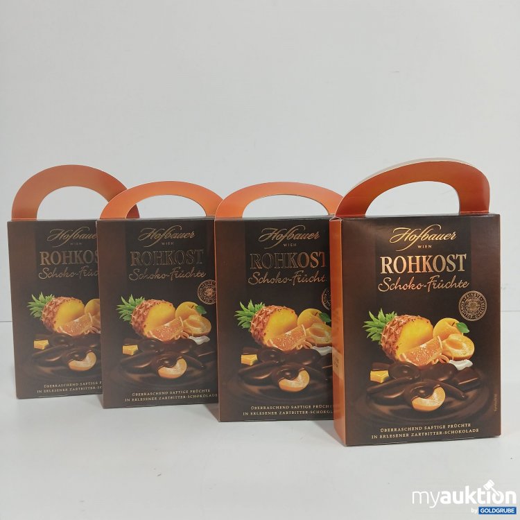 Artikel Nr. 399176 Artikel Nr. 399176: Hofbauer Rohkost Schoko Früchte je 125g