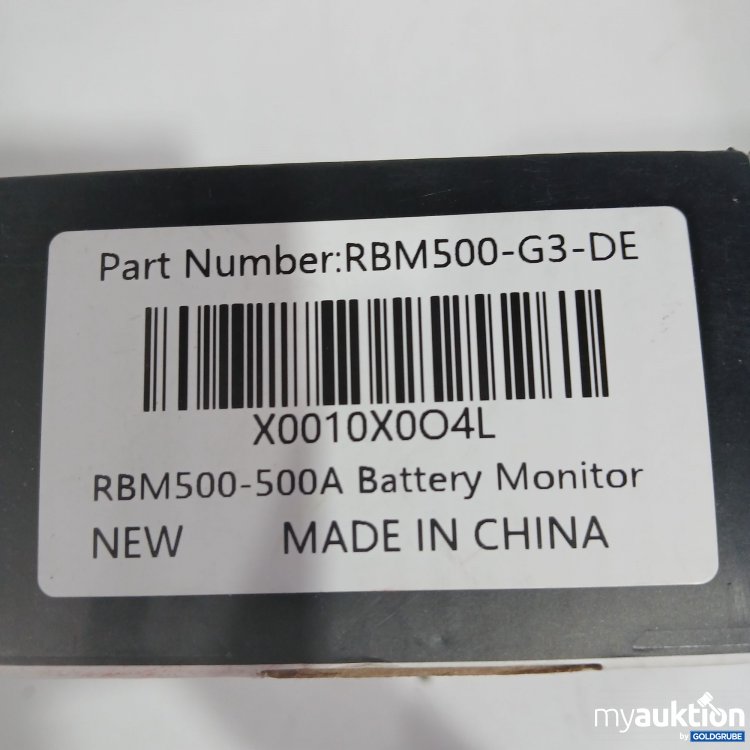 Artikel Nr. 440176: Renogy Empowered Battery Monitor RBM500-G3-DE