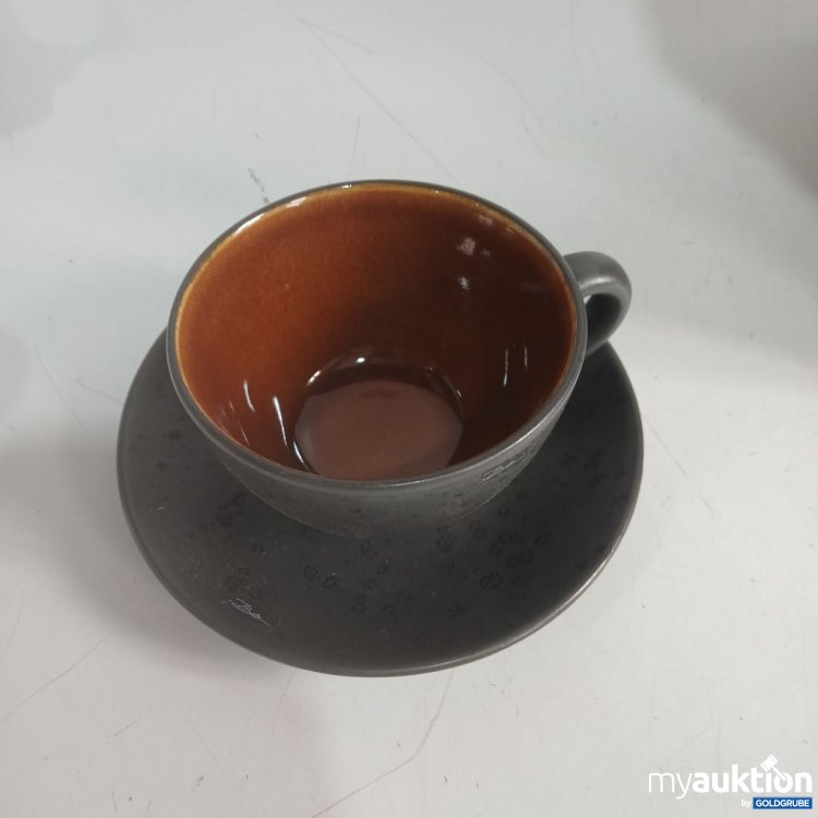Artikel Nr. 447176 Artikel Nr. 447176: Stoneware Cappuccino Cup and Saucer 6er Set