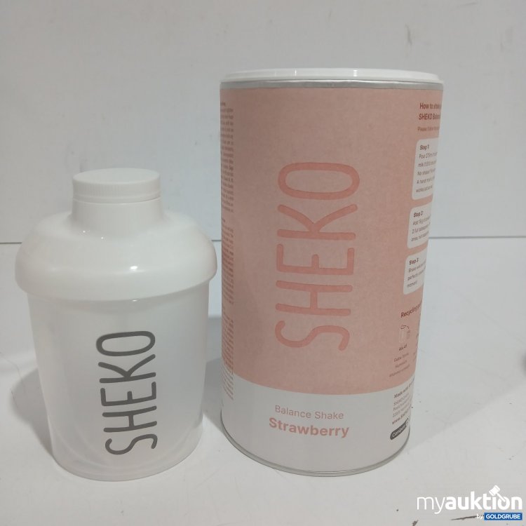 Artikel Nr. 477176: SHERO Balance Shake Strawberry 378g mit Shaker