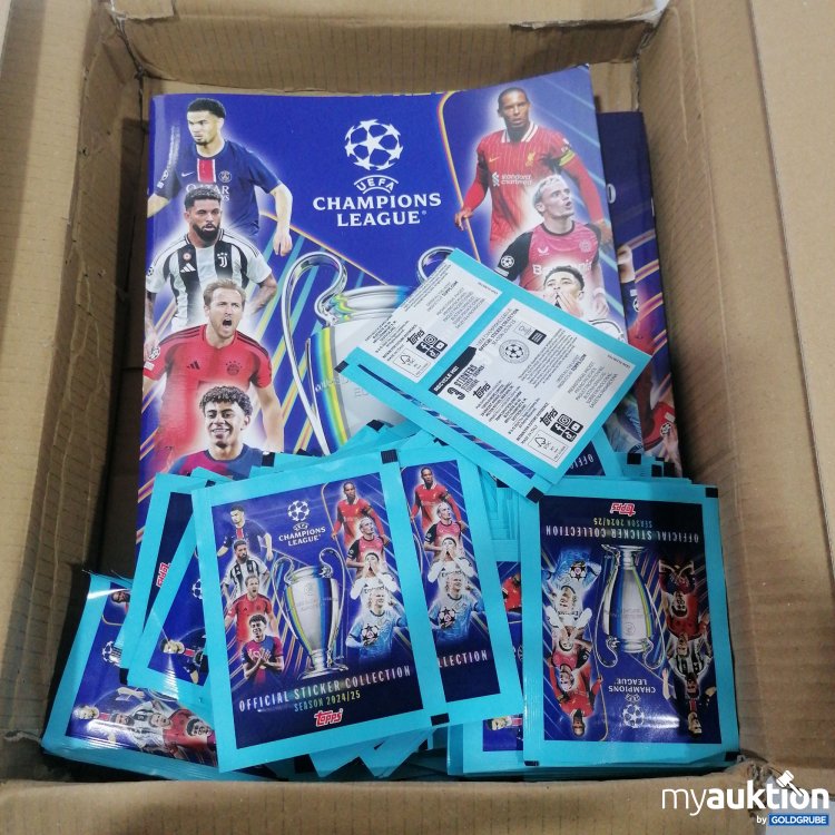 Artikel Nr. 522176: Uefa Champions League Official Sticker Collection 2024/25 10Stk mit Sticker 