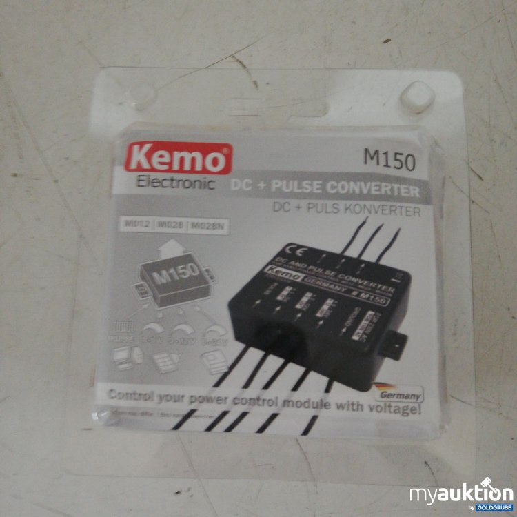 Artikel Nr. 690176: Kemo Electronic M150 DC+Pulse Converter
