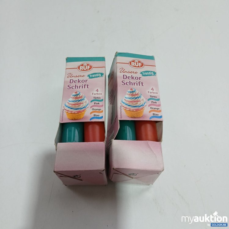 Artikel Nr. 806176: Ruf Dekor Schrift 2er Pack x4 Farben 