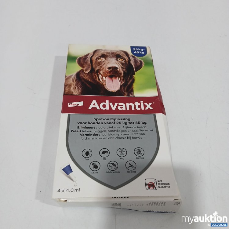 Artikel Nr. 867176: Advantix Spot on Solution 4x0.4ml 25-40kg 