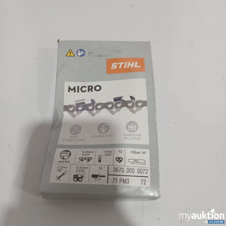 Artikel Nr. 877176 Artikel Nr. 877176: Stihl Micro Sägekette 36700000072 35cm