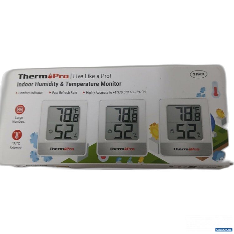 Artikel Nr. 913176: ThermoPro Indoor Humidity & Temperature Monitor 3 Pack