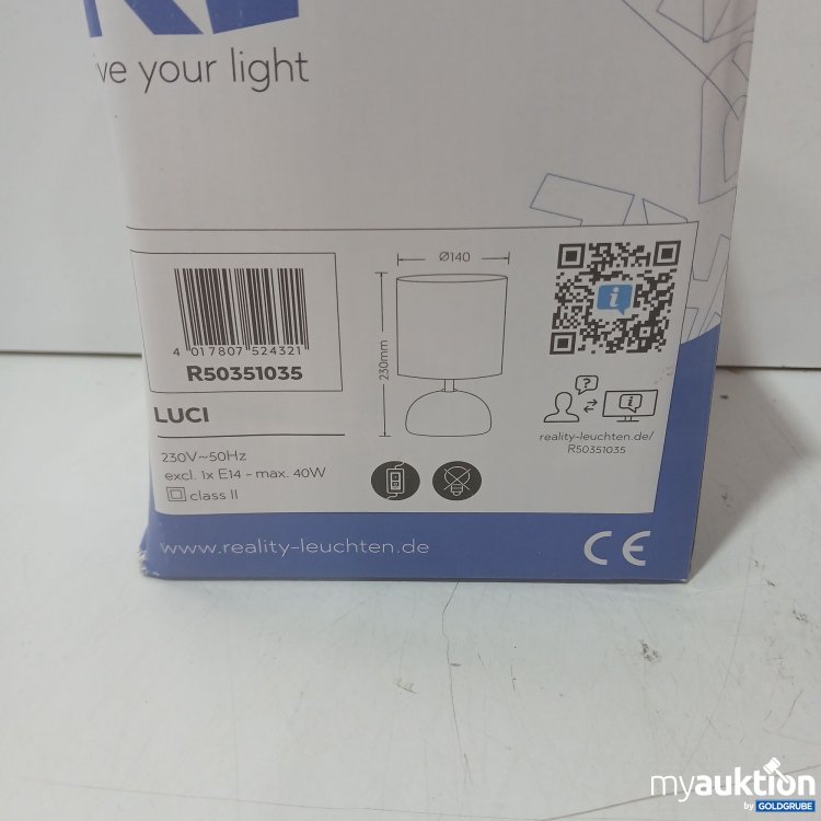 Artikel Nr. 989176 Artikel Nr. 989176: RL Live your Light Luci Mini Lampe R50351035 ca 140x230mm