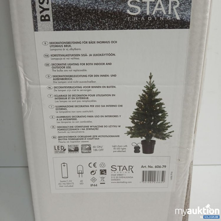 Artikel Nr. 447177 Artikel Nr. 447177: STAR Weihnachtsbaum in Topf 90cm 606-79