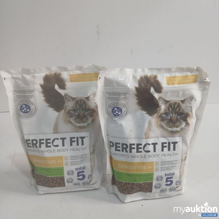 Artikel Nr. 471177: Perfect Fit Sensitive 1+ Katzenfutter reich an Truthahn je 750g