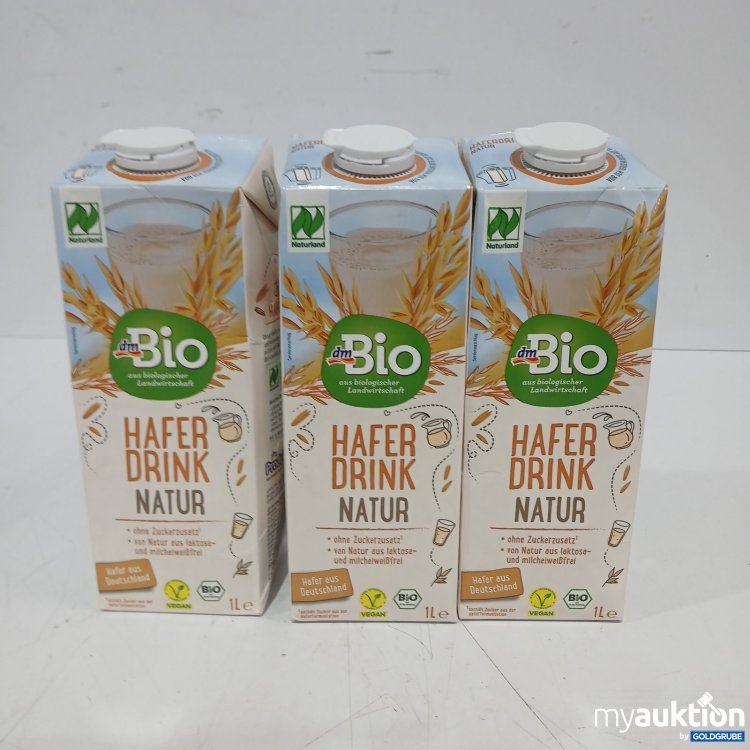 Artikel Nr. 478177 Artikel Nr. 478177: dmBio Haferdrink Natur 3 x 1 l