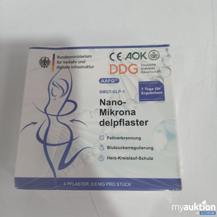 Artikel Nr. 519177: Nano Mikronadelpflaster 4Pflaster 