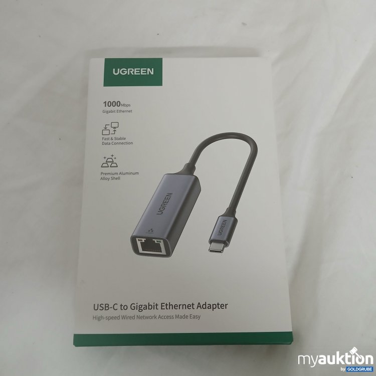 Artikel Nr. 817177 Artikel Nr. 817177: Ugreen USB-C to Gigabit Ethernet Adapter